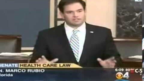 Rubio Pushes for Delay on ObamaCare Mandate