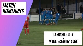 Lancaster City v Warrington Rylands | Goals, Cards & Controversy! | Match Highlights