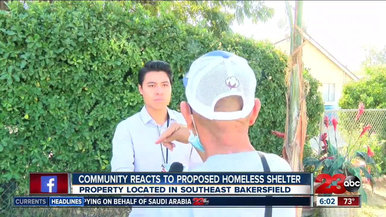 Community reacts to proposed homeless shelter