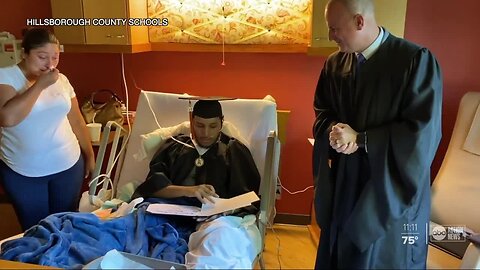Local teen battling cancer becomes first in family to graduate high school