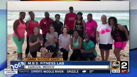 M.B.S. Fitness Lab in Cancun says Good Morning Maryland
