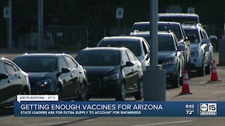 Getting enough COVID-19 vaccines for Arizona