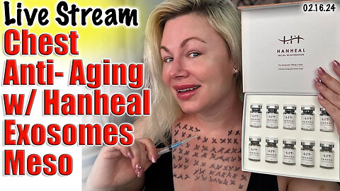 Live Hanheal Exosomes Chest Anti Aging Meso Therapy, AceCosm| Code Jessica10 Saves you money