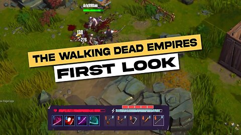 The Walking Dead Empires - First Look Playtest | MMORPG