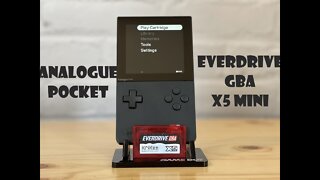 Hands on Everdrive GBA X5 with the Analogue Pocket