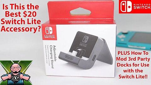 Use 3rd Party Dock To Charge Your Switch Lite! Should You Buy The Nintendo Adjustable Charge Stand