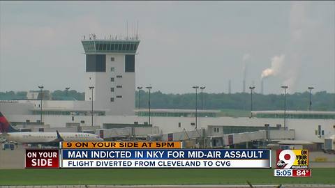 Man indicted in incident that diverted flight to CVG