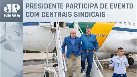 Lula viaja para São Paulo para comemorar o Dia do Trabalhador