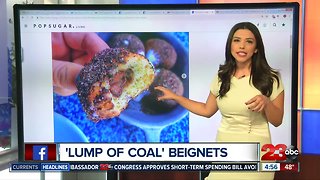 'Lump of coal' beignets at Disneyland