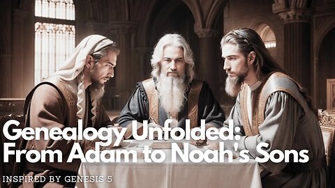 Genealogy Unfolded: From Adam to Noah's Sons | A TIME TO REASON | BIBLE JOURNEY