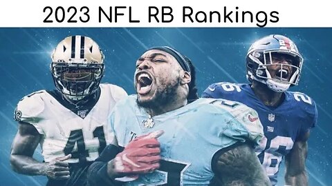 2023 NFL RB Rankings | Wacky Wisdom Sports #nfl #sports #football