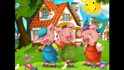 Three Little Pigs Story For Kids | Short Stories For Babies |