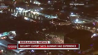Local security expert says Las Vegas shooter had previous experience with weapons