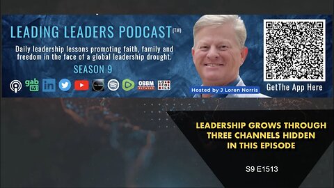LEADERSHIP GROWS THROUGH THREE CHANNELS HIDDEN IN THIS EPISODE
