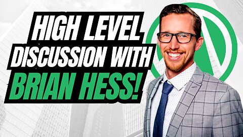 High Level Discussion With Brian Hess! (SFOB Pod Ep 23)