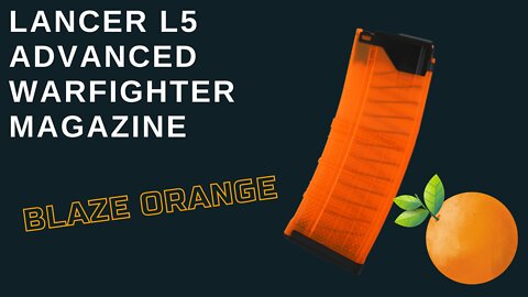 🍊LANCER L5 AWM Limited Edition Blaze Orange (FIRST LOOK)🍊