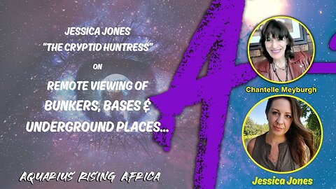 LIVE with JESSICA JONES - "THE CRYPTID HUNTRESS" ... REMOTE VIEWING OF UNDERGROUND PLACES