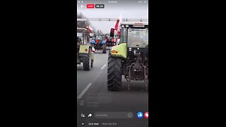 In polish 🚜🇵🇱 farmers protest 09/02/2024