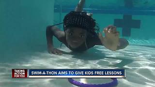 Swim-A-Thon event raises money to help families pay for swim lessons