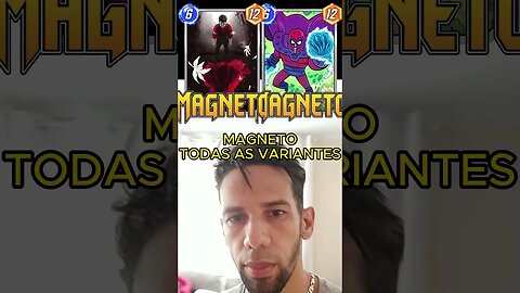 MAGNETOTODAS AS VARIANTES #marvelsnap