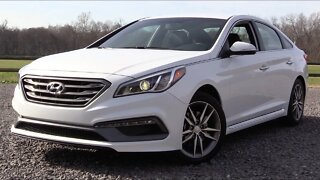 2016 Hyundai Sonata Sport 2.0t Start Up, Road Test, and In Depth Review