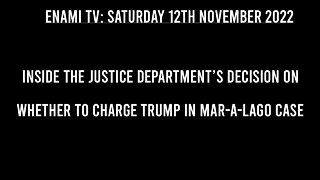 Inside the Justice Department’s decision on whether to charge Trump in Mar a Lago case