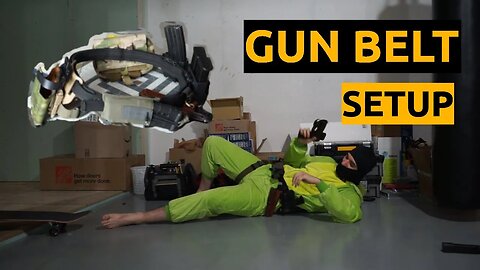 Gun Belt Setup: “BaTtLe BeLt" The Best Gun Belt For Flat Range LARP Operations.