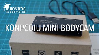 KONPCOIU Mini BodyCam Camera Review
