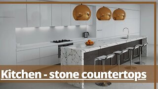 Kitchen - stone countertops | Unique natural texture and durability