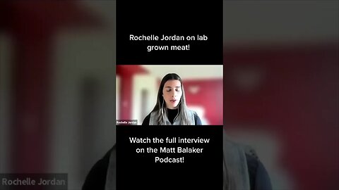 Animal Rights Advocate Rochelle Jordan on Artificially Created Meats #shorts