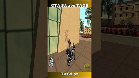 GTA SAN ANDREAS 100 TAGS TAG 32 #shorts #gta #semedissaum