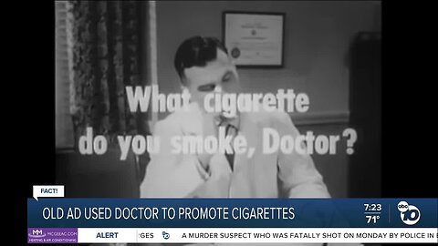 Fact or Fiction: Vintage ad claims 'More doctors smoke camels than any other cigarette'?