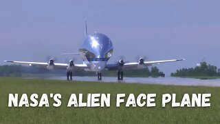 Nasa's Alien Face Airplane #shorts