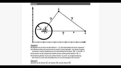 Funktionentheorie ► Inversion ►Abstand zweier Bildpunkte 3 ► Beispiel