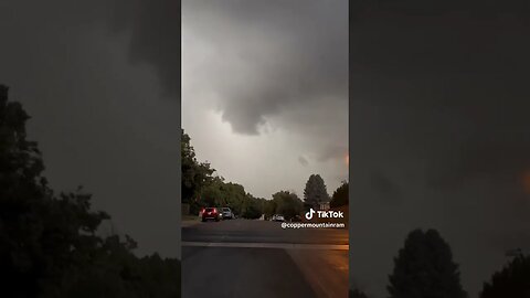 a possibility of tornado in Colorado ⛈️🌪️⚡ during the 4th of July