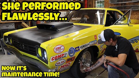 How to keep your drag car going to make more passes at the track….