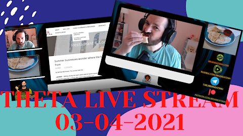 Theta Live Stream 3-4-2021, Quesadillas, New Hampshire News, & Notes