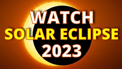 How To Watch The Solar ECLIPSE 2023 (Ring of Fire)