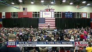 Pete Buttigieg hosts town hall meeting