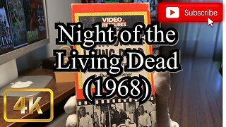 [0017] NIGHT OF THE LIVING DEAD (1968) VHS [INSPECT] [#nightofthelivingdead #nightofthelivingdeadVHS