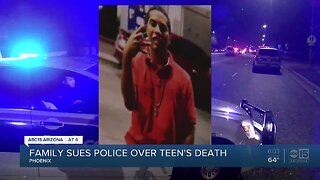 Family sues police over teen's death