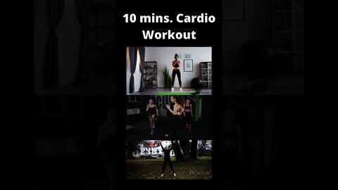 10 mins Cardio Workout at Home | Lose Belly Fat Fast #shorts