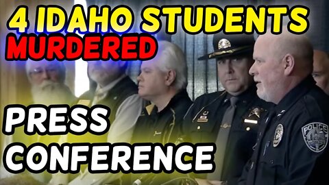 PRESS CONFERENCE on 4 University of Idaho Students FOUND DEAD UPDATES 2