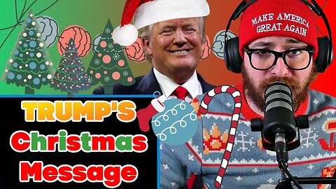 TRUMP Drops Christmas Message | 1 Year Since The Christmas LGB Prank Call | #maga #trump