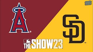 MLB The Show 23 Angels vs Padres Gameplay PS5