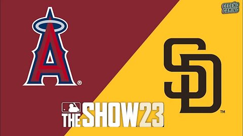 MLB The Show 23 Angels vs Padres Gameplay PS5