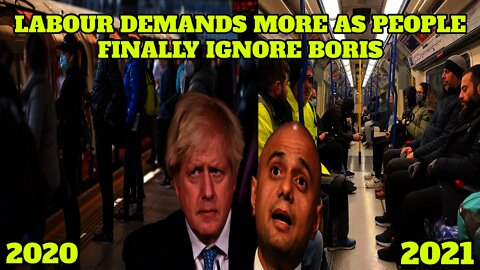 MP's Vote On Boris Johnson's New " 3 Week " Face Nappy Rules As More People Refuse To Comply