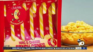 Mac & cheese candy canes?