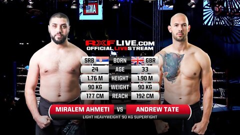 Andrew TATE vs Miralem AHMETI (KICKBOX MATCH)