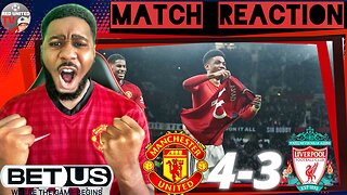 MANCHESTER UNITED 4-3 LIVERPOOL | FAN REACTION | FA Cup - Ivorian Spice Reacts